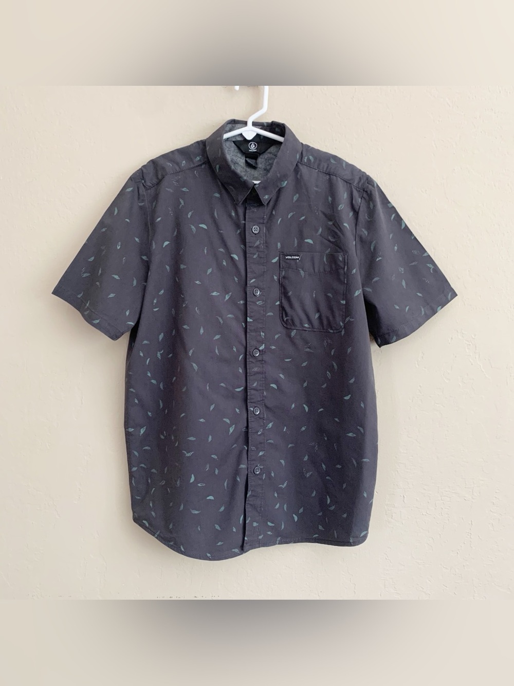 Volcom Button Down Shirt • 12 Years